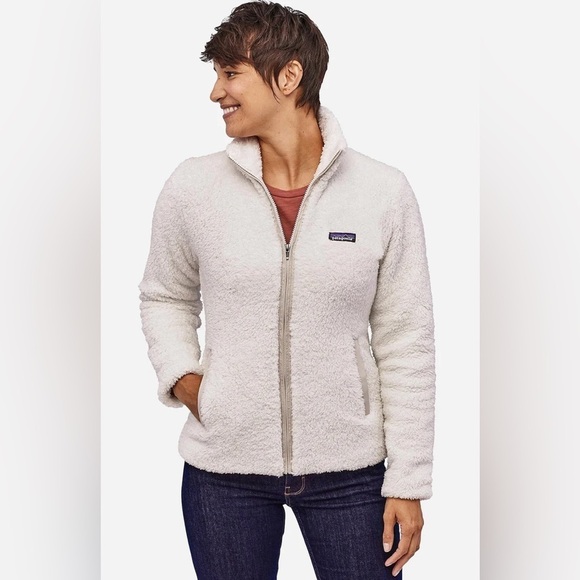 Women’s Patagonia zip up fleece cream size small - Picture 1 of 4